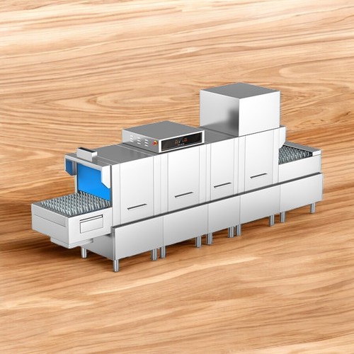 商用洗碗机一直处于进水状态，但就是不工作？