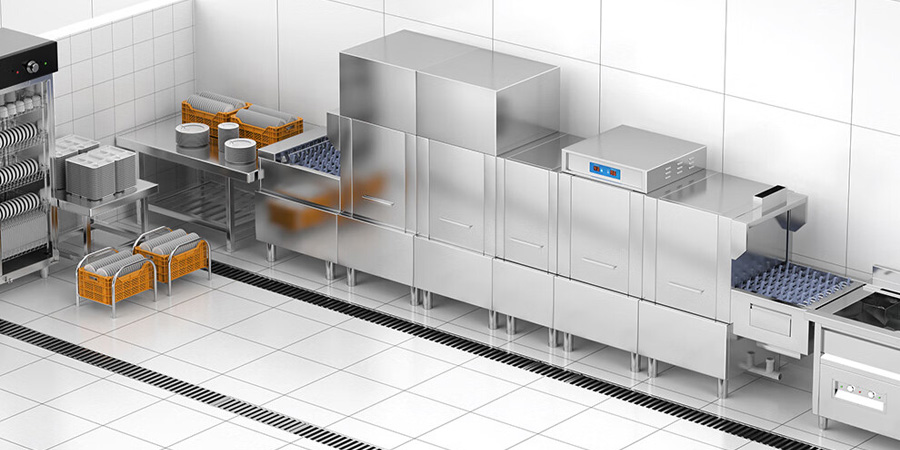 学校食堂用的大型洗碗机是什么 功率一般多大