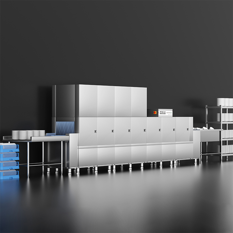 商用洗碗机的工作原理是什么？