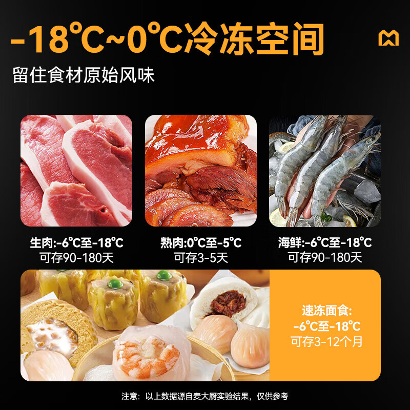 麦大厨经济款两门风冷立式冷冻柜512W