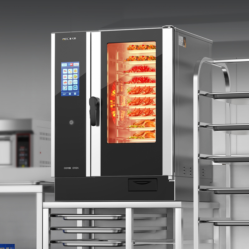 麦大厨ZKA19系列10层触屏式商用万能蒸烤箱18.55kW